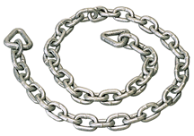 GALV ANCHOR CHAIN 3/16"X3'